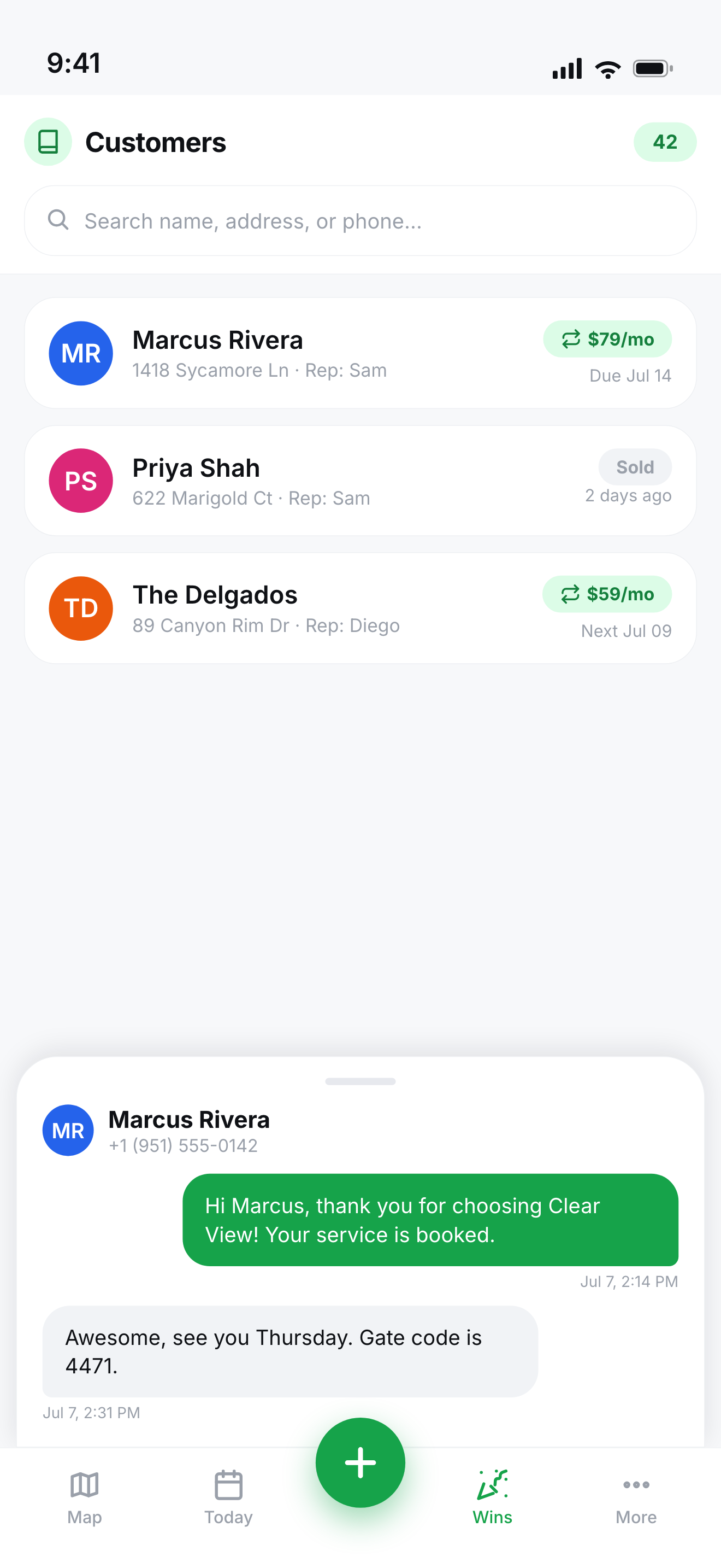 Vekto Field customers with recurring monthly plans